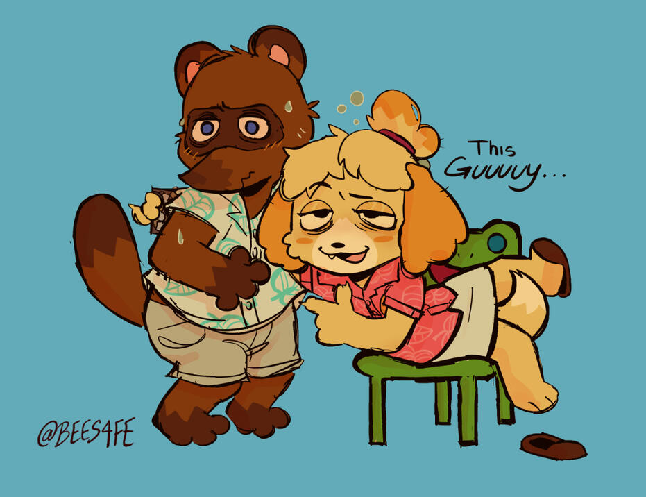 Character Art: Nook & Belle