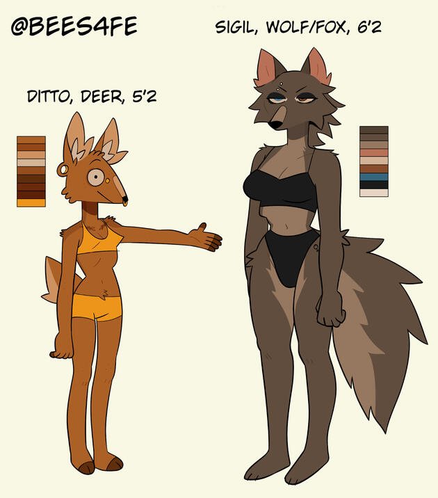 Character Sheet: Ditto & Sigil