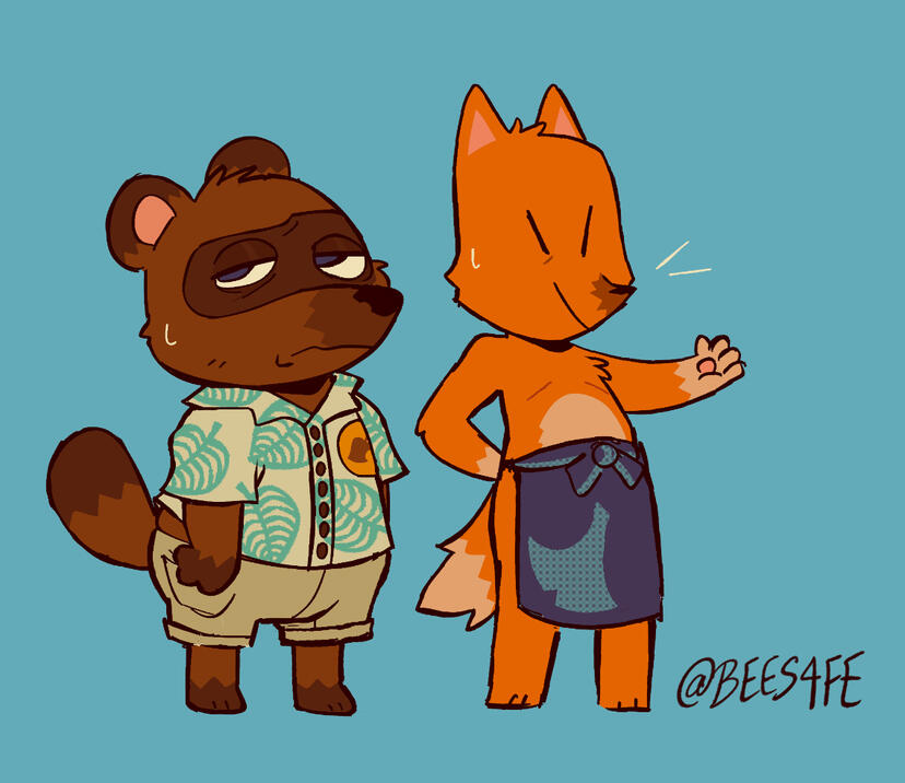 Character Design: Nook & Redd